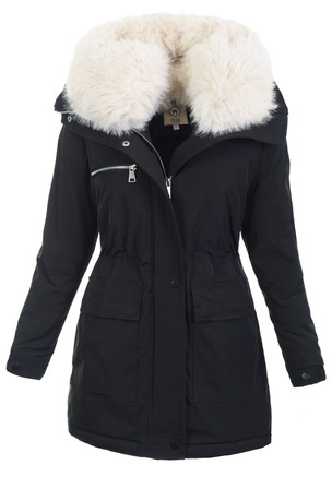 Parka Zimowa Czarna