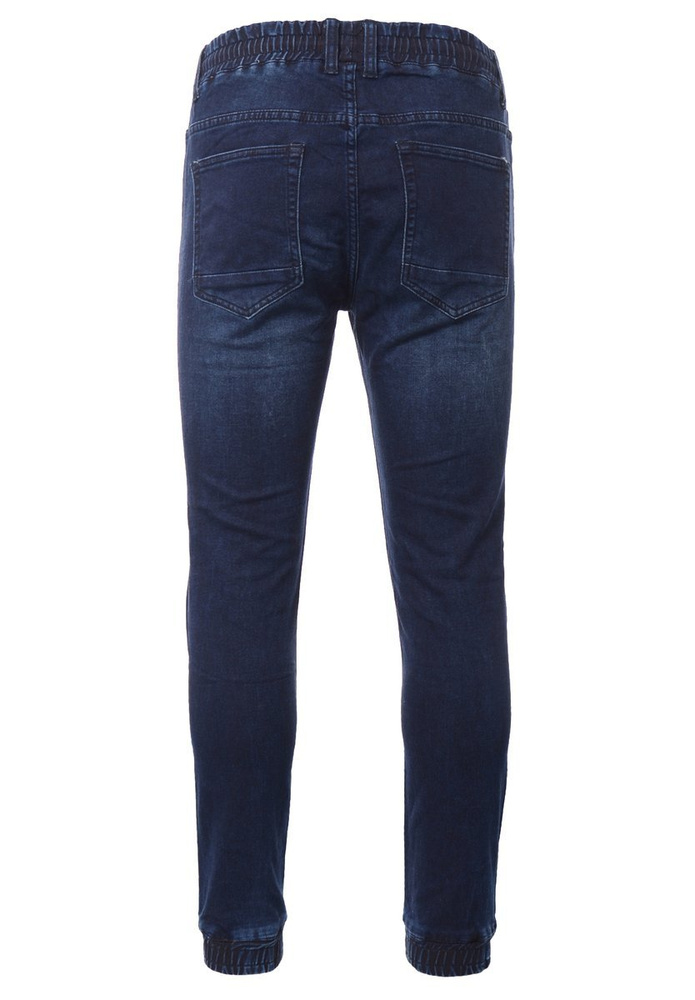 Męskie Spodnie Joggery Granatowe