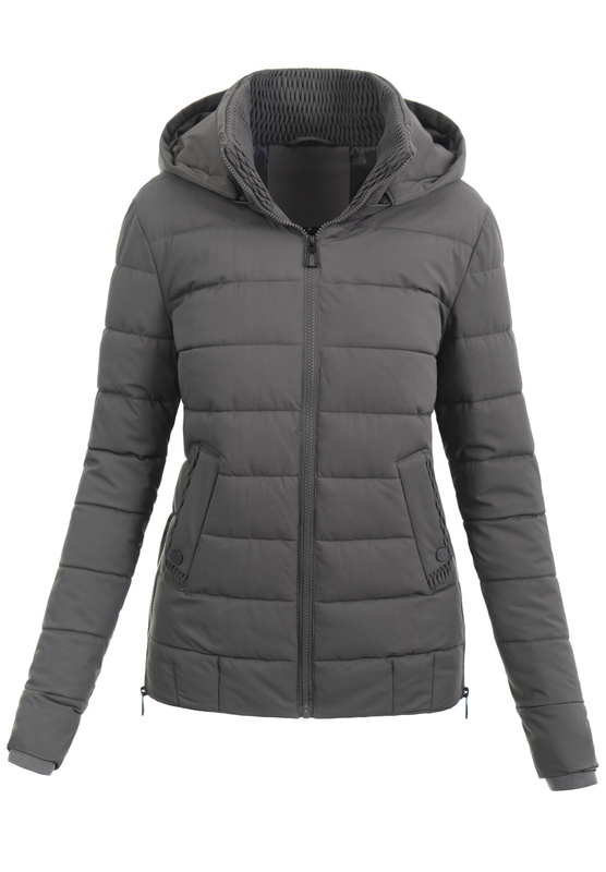 Damska Kurtka Zimowa Szara