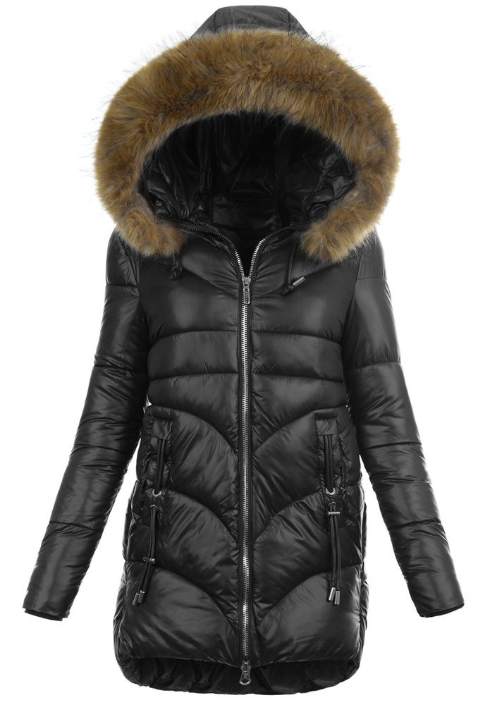 Damska Kurtka Zimowa Czarna