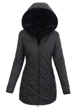 Damska Kurtka Zimowa Czarna