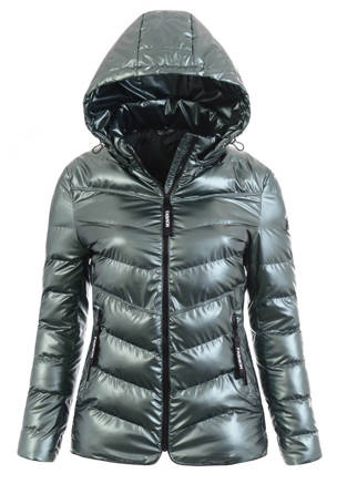 Damska Wiosenna Ortalion Kurtka Czarna