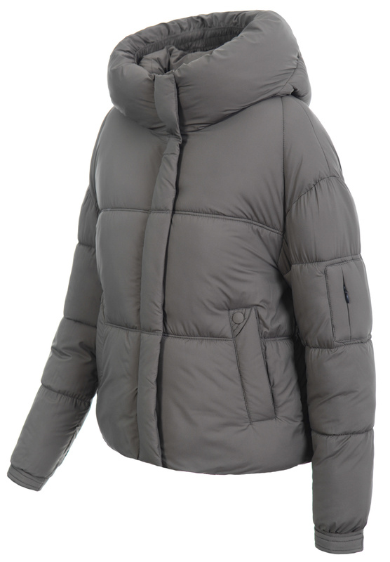 Damska Kurtka Zimowa Brązowa