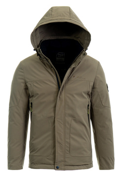 Męska Zimowa Kurtka Khaki