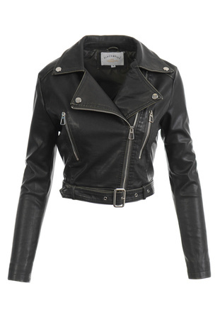 Damska Kurtka Ramoneska Zielona