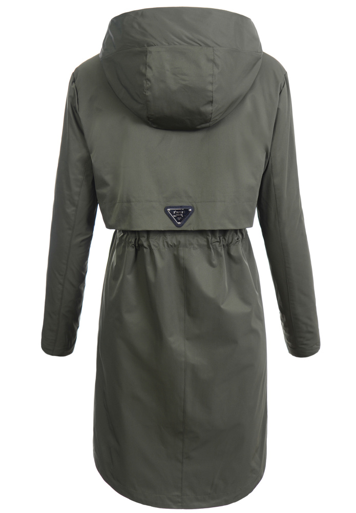 Kurtka Parka Wiosenna Zielona