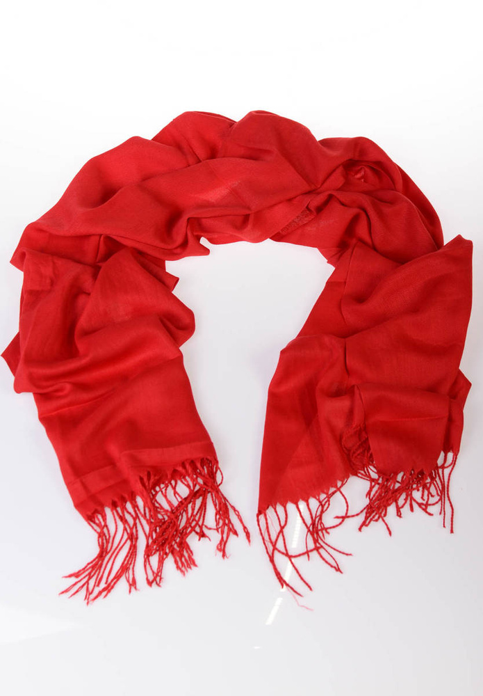 Szal Damski Czerwony
