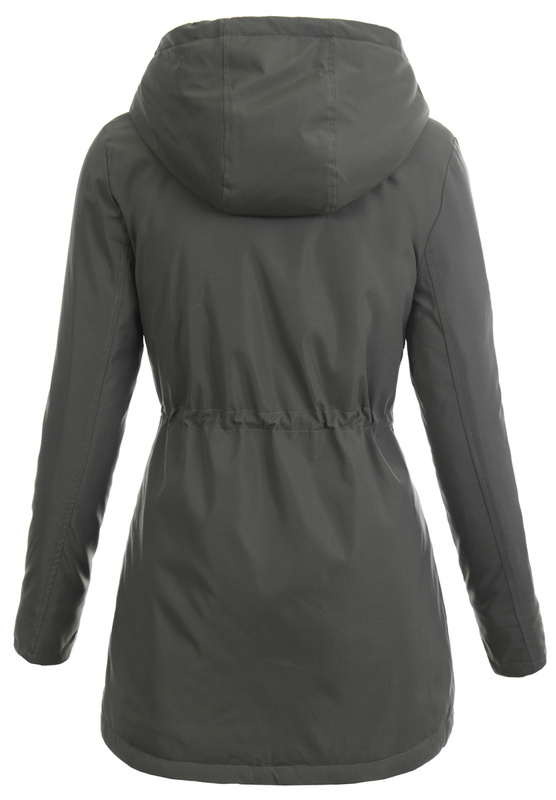 Kurtka Parka Wiosenna Khaki