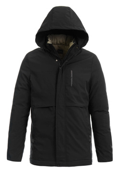 Męska Zimowa Kurtka Czarna