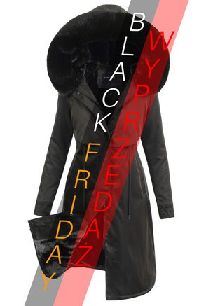 Damska Parka Kurtka Zimowa Zielona