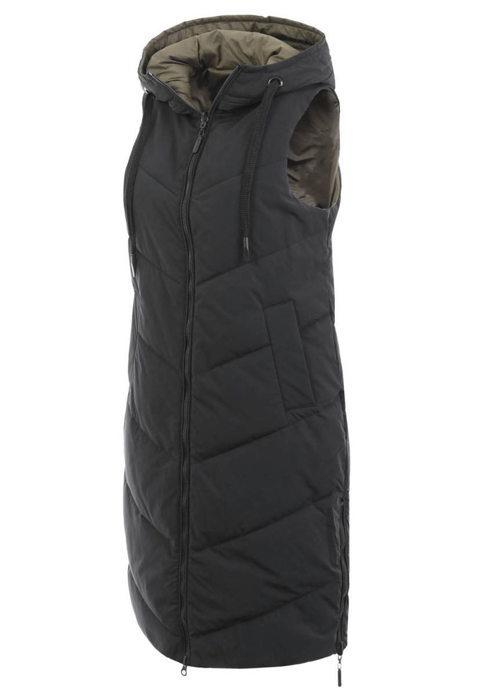 Damska Kamizelka Bezrękawnik Granat