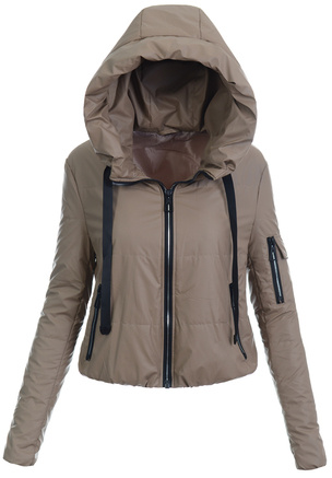 Kurtka Parka Wiosenna Cappuccino