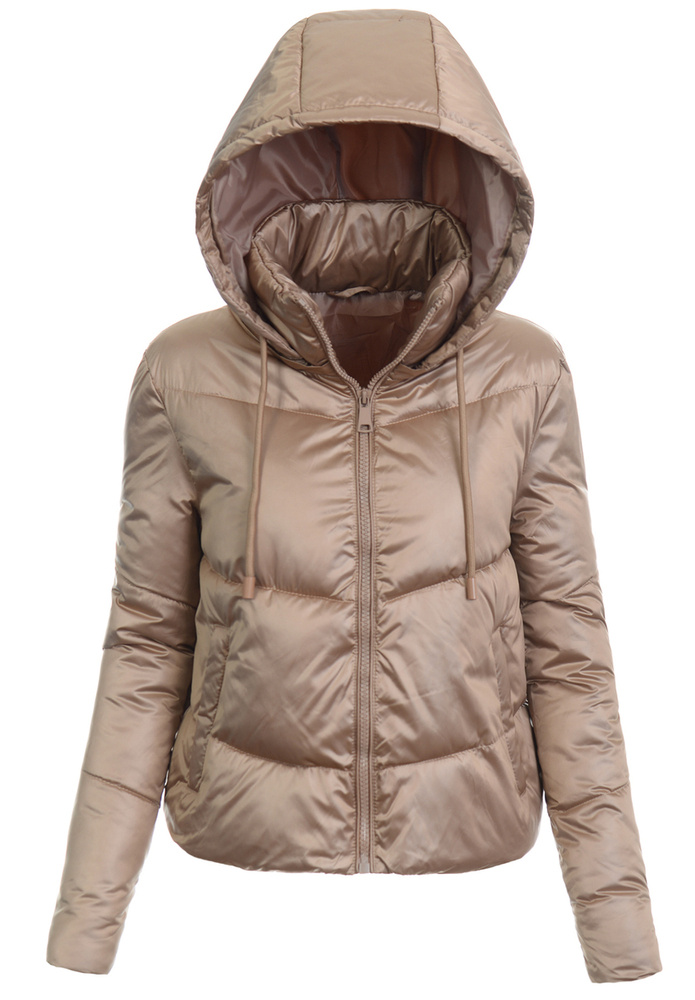 Kurtka Parka Wiosenna Cappuccino